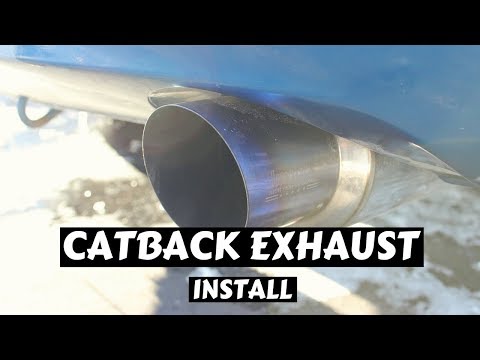 Invidia N1 Catback Exhaust Installed - Civic Si