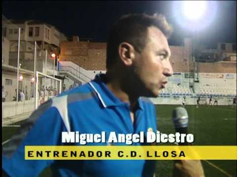 Declaraciones del entrenador del LLosa, Miguel Angel diestro