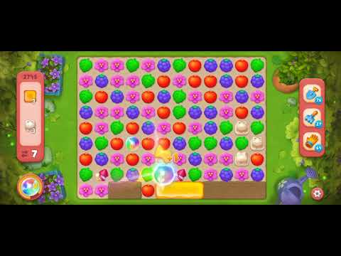 Gardenscapes Level 2745 [Hard Level] #tranding #game #viral #gardenscapesgame #androidgamesplay