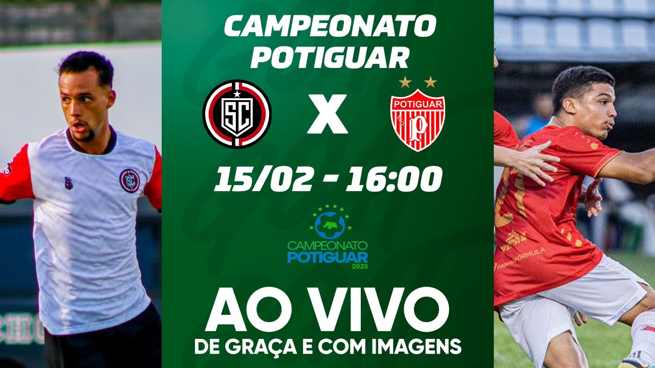 SANTA CRUZ DE NATAL X POTIGUAR  | CAMPEONATO POTIGUAR | AO VIVO E COM IMAGENS