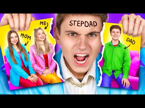 Dad vs Stepdad! Rich vs Poor Dad