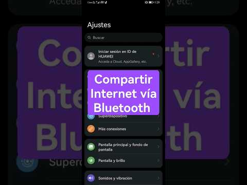 How to share Internet via Bluetooth to other devices