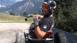 preview picture of video 'MOUNTAIN KART SAVOGNIN 2013'