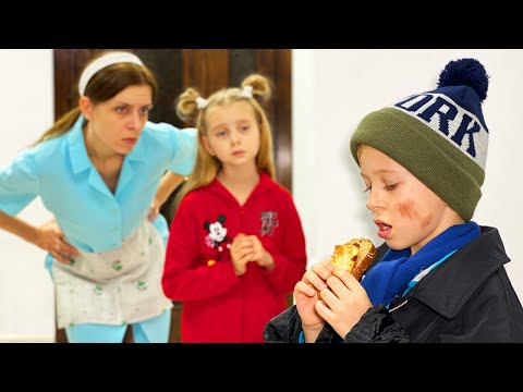 🙏 The hungry beggar and the merciful girl 🤷