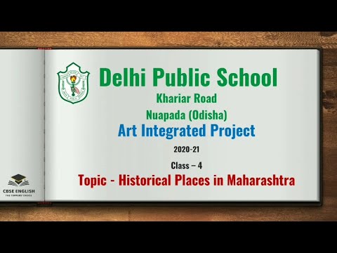Art Integrated Project on Historical Places in Maharashtra prepared by Vedanti Jadhav, Class 4...