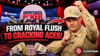High Stakes Poker Compilation: ALL Crazy Hands with Andrew Robl!