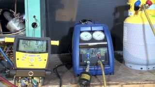 Refrigerant recovery operation
