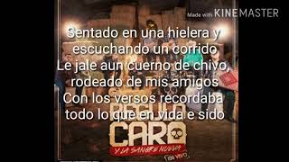 Regulo caro|LA VIDA MAFIOSA Y EL SANTO CHINO (LETRA)