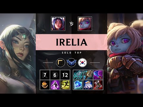 Irelia Top vs Poppy - KR Diamond Patch 25.11