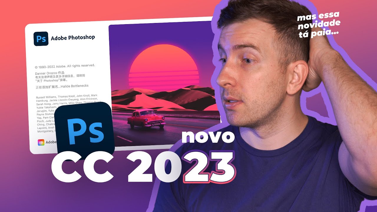 Saiu o Photoshop CC 2023! 5 Novidades, mas 1 eu NÃO CURTI!