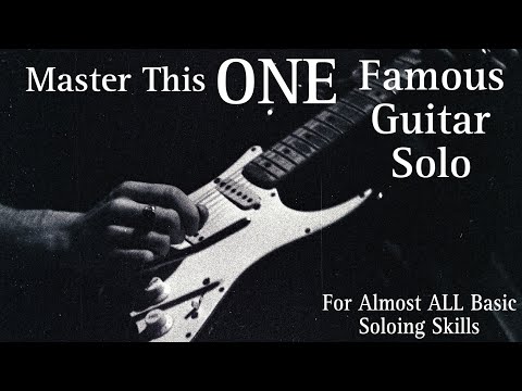 HIGHWAY STAR - Deep Purple (Ritchie Blackmore). Guitar Solo Lesson.