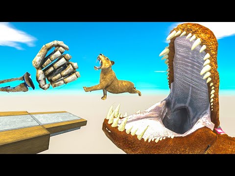 EpiC PuNch into PoRtaL or Go To EvoLuTioN GaTe - Animal Revolt Battle Simulator