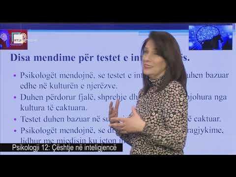 Psikologji 12 - Çështje në inteligjencë