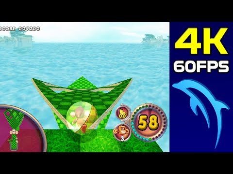 Super Monkey Ball Adventure ✊🏿[GTX 1660 Ti 4K PC Dolphin Emulator 💻 | 🪀GameCube 2160P/60FPS!🧶