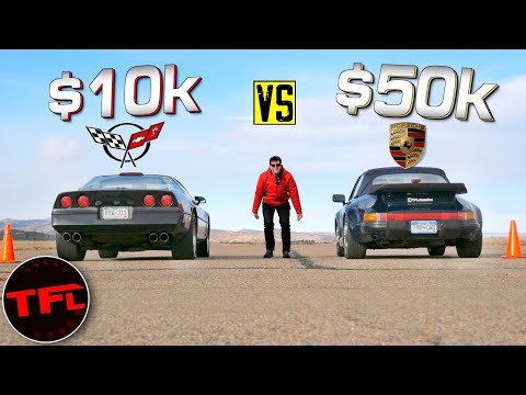 Thumbnail for 1980s Performance Car Showdown: Corvette vs Porsche Drag Race, Roll Race, & Brake Test by Porsche 911, Performance car, Porsche, video, Corvet, Corvett, Car, Truck, vide