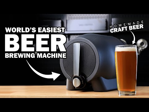 Brewing the Space Hopper IPA at home using the Pinter homebrewing system