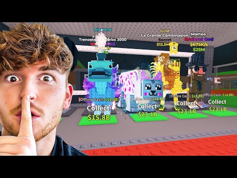 I Stole The 4 New RAREST Brainrots..