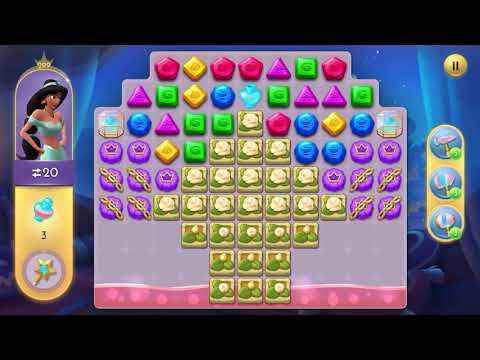 Disney Princess Majestic Quest Level 299 NO BOOSTERS - A S GAMING ✔️