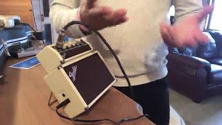 Video thumbnail for Fender Mini Tonemaster Battery Powered Electric Guitar Amp Review, Expensive! Does not come with an by Best Review!