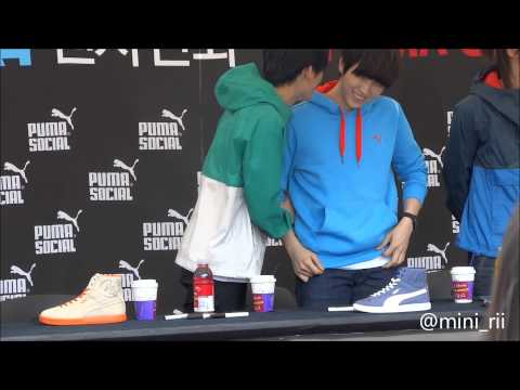 130413 B1A4 gongchan sandeul