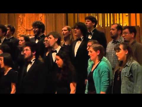 Kenyon College Chamber Singers ~ "Kokosing Farewell" ~ 3/2016