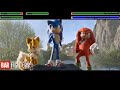 Sonic the Hedgehog 2 (2022) Final Battle with healthbars