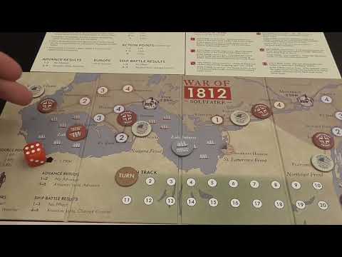 War of 1812 / Pacific War 1942 Solitaire Review