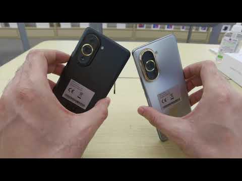Huawei Nova 10 PRO (Silver vs Black)