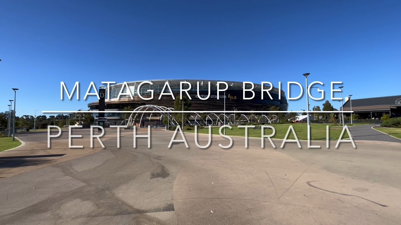 Experience a walking tour across Matagarup Bridge.