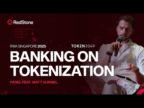 Banking on Tokenization | RedStone at RWA Singapore 2025