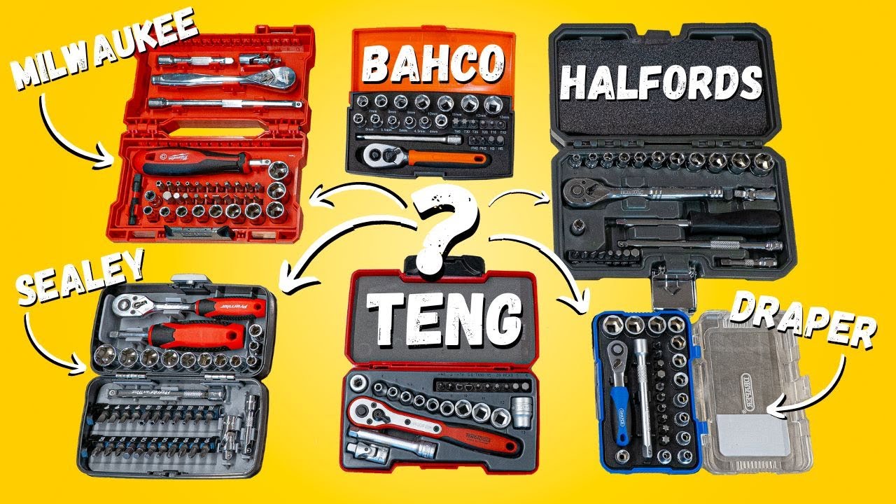 Which 1/4 Socket Set Would You Buy TENG - BAHCO - HALFORDS - SEALEY - DRAPER - MILWAUKEE