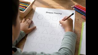 Free Shape Tracing Worksheet Generator | Create Preschool Worksheets in Seconds | TinyTreks