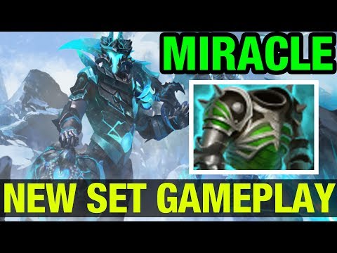 NEW SET GAMEPLAY!! - MIRACLE- DRAGON KNIGHT - Dota 2