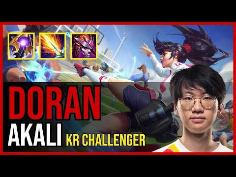 Doran - AKALI vs. ORNN Top | KR Challenger