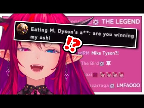 IRyS noticed Eating Mike Tyson's A** in the Chat