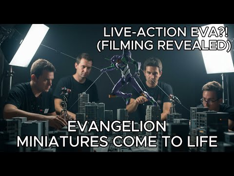 "It's Not CG!"The Making of a Live-Action EVA Film Battles of Neo Tokyo-3 Filmed on Giant Miniatures