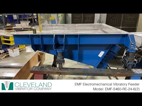 Electromechanical Vibratory Feeder for Dried Peppers - Cleveland Vibrator Co.