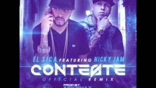 Conteste (Official Remix) - El Sica Ft  Nicky Jam ★ REGGAETON 2014 ★
