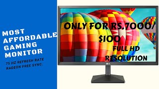 Video thumbnail for Best Budget Gaming Monitor under INR 7000 | LG 22MK400H | Unboxing & Hands on #Cheapestgamingmonitor by Abs Technoholic