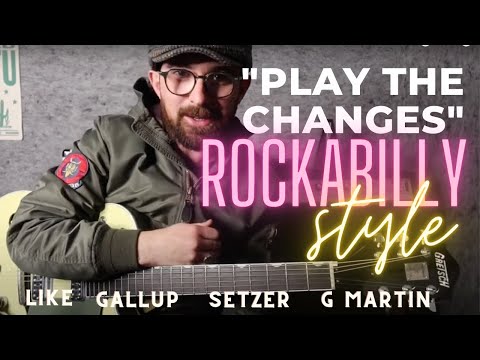How to play the changes - Rockabilly Guitar - Adrian Whyte