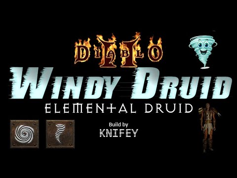 Diablo II Build: Elemental (Wind) Druid (5k+ HP beast…! Get Defense charms)