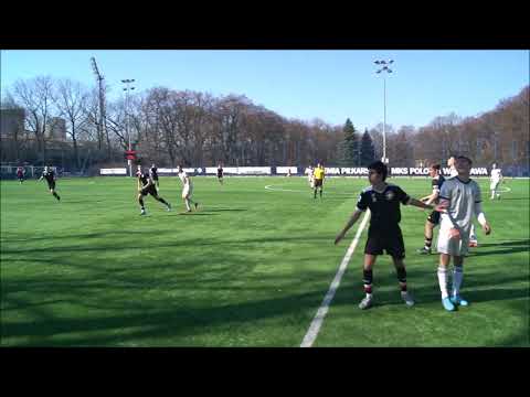 CLJ U17: MKS Polonia W-wa 05   Legia W-wa 05, liga wiosna 2022 r.
