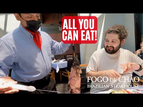 FOGO DE CHÃO Experience | All You Can Eat Brazilian BBQ!