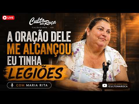 A oração dele me alcançou, eu tinha legiões -  Maria Rita