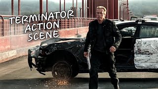 Terminator 🔥 Action Scene  Hollywood Whatsapp S