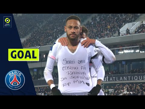 Goal  NEYMAR JR (26' - PSG) FC GIRONDINS DE BORDEAUX - PARIS SAINT-GERMAIN (2-3) 21/22