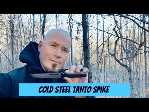 Cold Steel Tanto Spike: A VERY slick EDC!