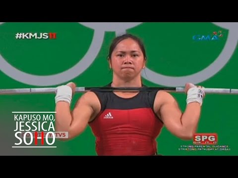 Kapuso Mo, Jessica Soho: Hidilyn Diaz, ang hero ng Olympics!