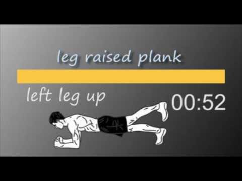 5 min Plank Workout with timer