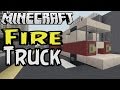 Let's Build a Fire Truck in Minecraft 